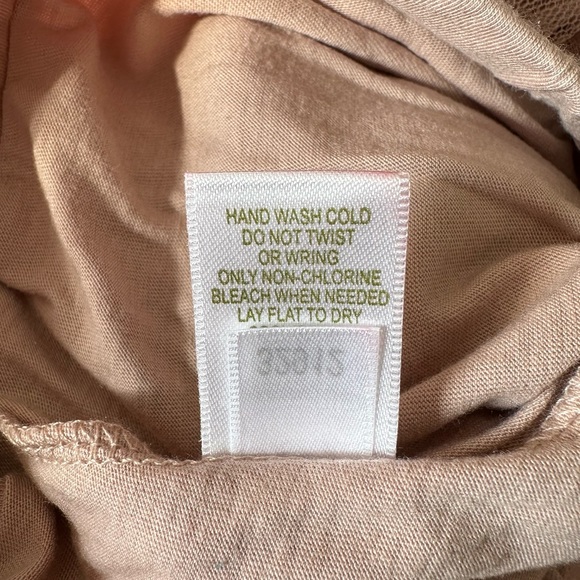 Garnet Hill Tan Blush Tulle Ballerina Midi Skirt size XL - Picture 9 of 10